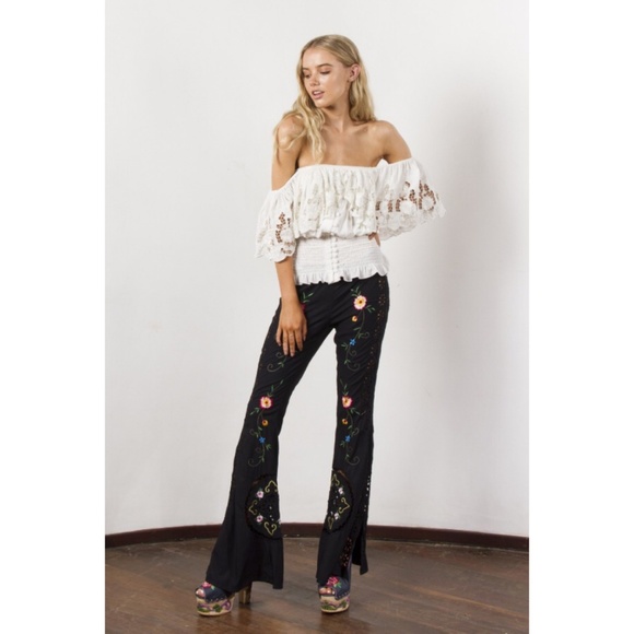 At The Heart Of It Flared Pants - Picture 1 of 6